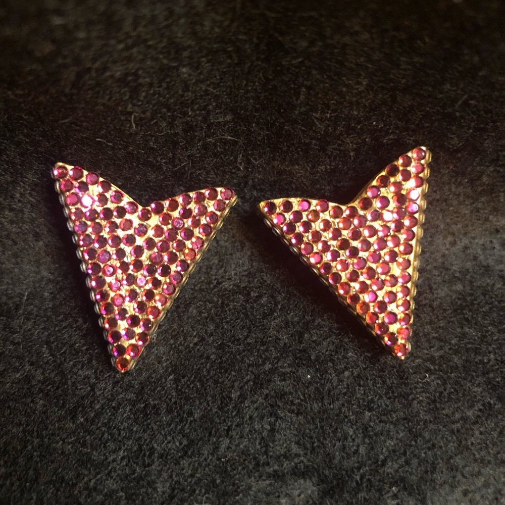 Cathleen Waronker Rhinestone Collar Tips